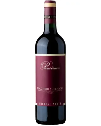 Bolgheri Superiore Piastraia, Michele Satta 2022