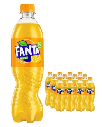 Fanta Orange Plastic Bottle Multipack, 12 x 500 ml