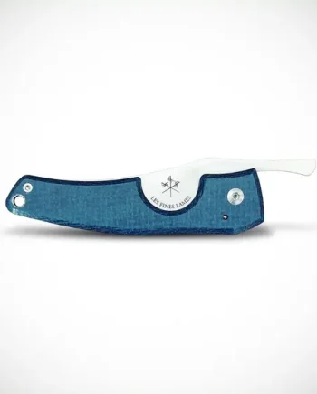 Les Fines Lames - Le Petit The Cigar Pocket Knife in Classic Charron Blue Micarta