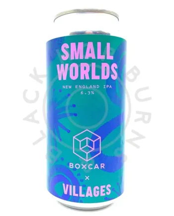 Villages x Boxcar Small Worlds IPA 6% (440ml can)