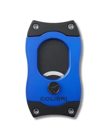 Colibri S-Cut Cigar Cutter in Blue/Black