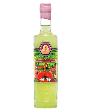 Zymurgorium Gemma Collins Flagingo Kiwi & Lime Gin Liqueur, 50 cl