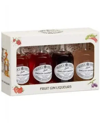 Tiptree Miniature Fruit Gin Liqueurs Box, 4 x 5 cl
