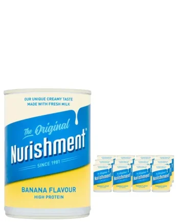 Nurishment The Original Banana Flavour Multipack, 12 x 400 g