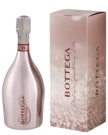 Bottega Pink Gold Prosecco Gift Box, 75 cl