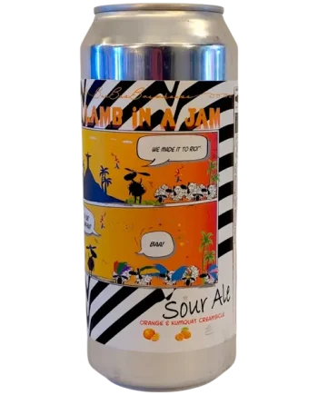 Baa Baa Brewhouse Lamb in a Jam - Orange & Kumquat Creamsicle Berliner Weisse 473ml (5%)