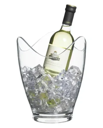 BarCraft Clear Acrylic Drinks Pail / Wine Bucket