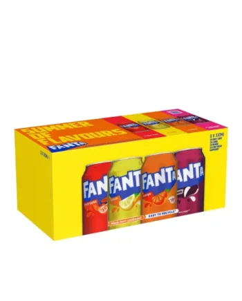 Fanta Variety Multipack, 8 x 330 ml