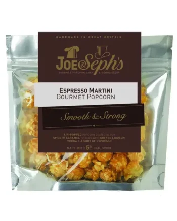 Joe & Seph's Espresso Martini Popcorn Pouch, 32 g