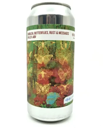 Verdant Buddleia, Butterflies, Rust & Messages IPA 6.5% (440ml can)