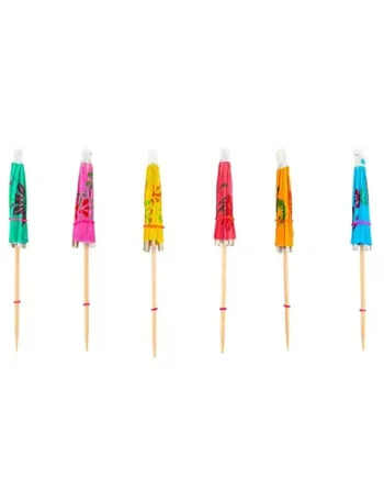 Cocktail Umbrellas Assorted