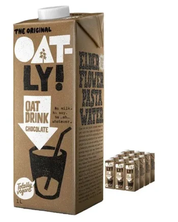 Oatly Oat Drink Chocolate Multipack, 12 x 1 L