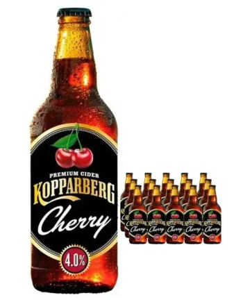 Kopparberg Cherry Premium Cider Multipack, 15 x 500 ml