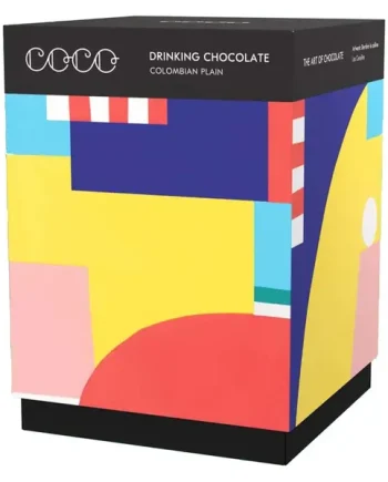 COCO Colombian Plain Dark Drinking Chocolate, 250 g