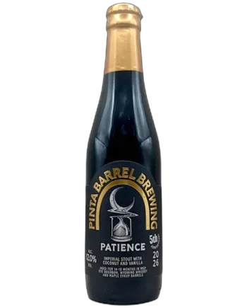 Pinta Barrel Patience 5th Anniversary (2026) Imperial Stout 330ml (12%)
