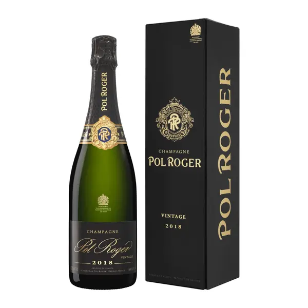 Pol Roger Vintage 2018 Champagne Gift Box, 75 cl