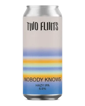 Two Flints Nobody Knows Hazy IPA 440ml (6.5%)