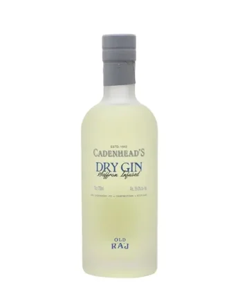 Old Raj Saffron Infused Dry Gin (55%)