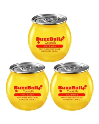 BuzzBallz Chili Mango Cocktail, 3 x 200 ml
