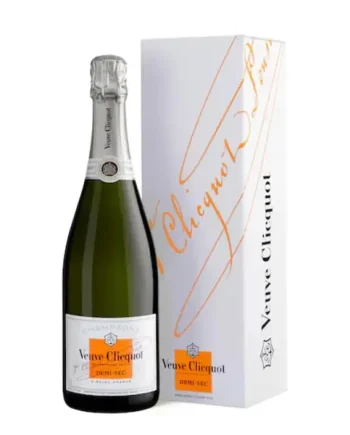 Veuve Clicquot Demi Sec Champagne Gift Box, 75 cl