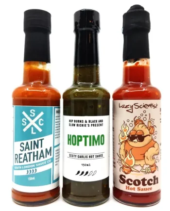 South London Sauce Selection 3-sauce pack