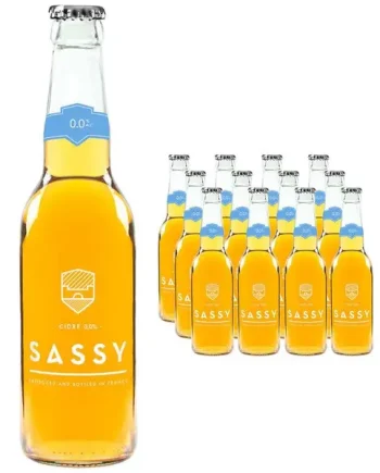 Sassy Alcohol Free Cider Multipack, 12 x 330 ml