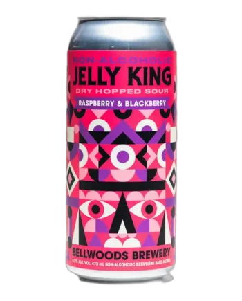 Bellwoods Non-Alcoholic Jelly King w/ Raspberry + Blackberry Sour 473ml (0.5%)
