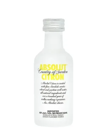 Absolut Citron Vodka, 5 cl