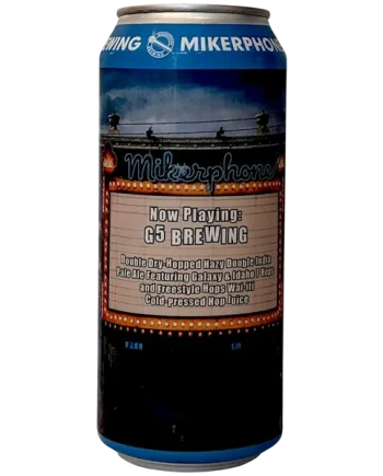 Mikerphone Now Playing: G5 Brewing Hazy DIPA 473ml (8%)