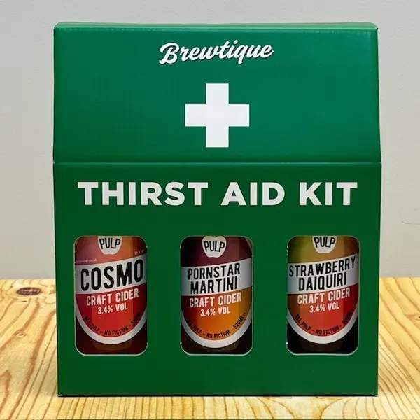 3 Bottle Trio of Cocktail Ciders Gift - Thirst Aid Kit - The Online Cider Shop