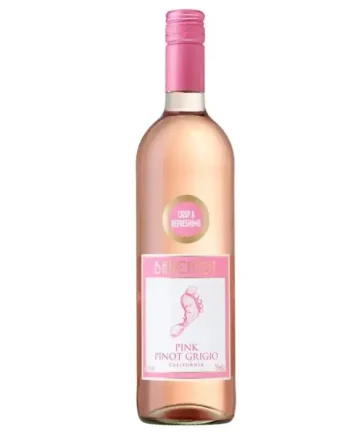 Barefoot Pink Pinot Grigio Wine, 75 cl