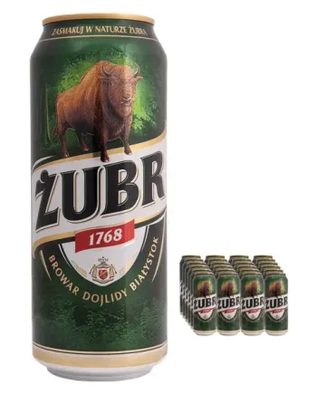 Zubr Polish Lager Multipack, 24 x 500 ml