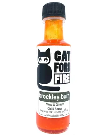 Catford Fire Brockley Burn Naga & Ginger Chilli Sauce (100ml)