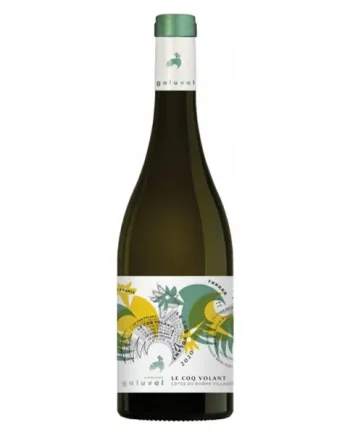 Domaine de Galuval Le Coq Volant Cotes du Rhone Villages Blanc, 75 cl