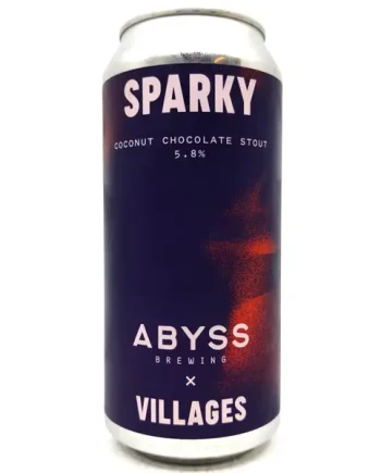 Villages x Abyss Sparky Coconut Chocolate Stout 5.8% (440ml can)