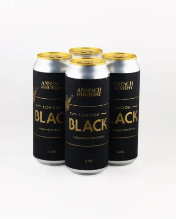 Anspach & Hobday London Black // 4 Pack