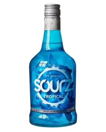 Sourz Tropical Blue Liqueur, 70 cl