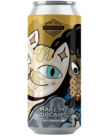 Basqueland Make My Dreams Oat Cream IPA 440ml (7%)