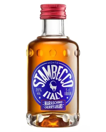 Stambecco Italian Cherry Amaro Miniature, 5 cl