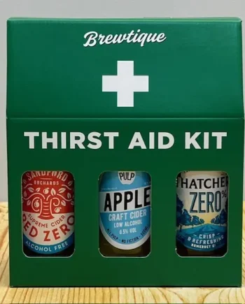 3 Bottle Low Alcohol Cider Gift - Thirst Aid Kit - The Online Cider Shop