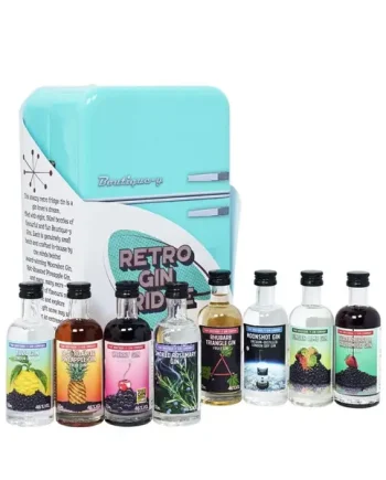 That Boutique-y Gin Company Retro Fridge Gin Miniature,  8 x 5 cl