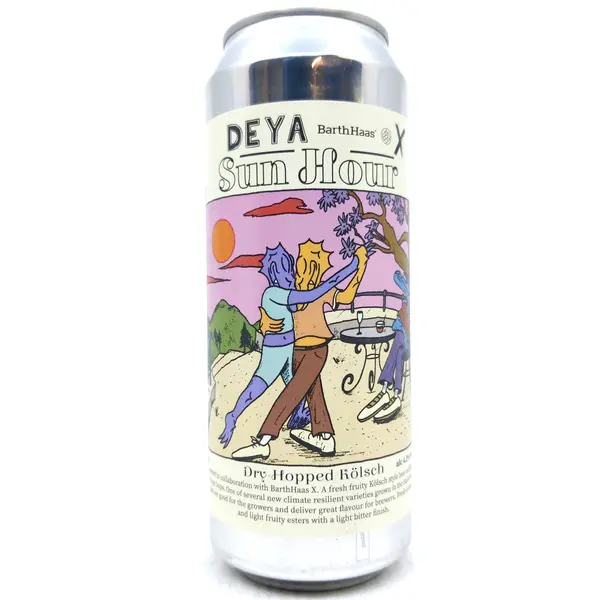 DEYA Sun Hour Kolsch 4.2% (500ml can)