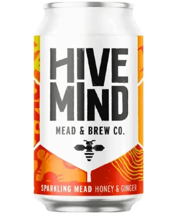 Hive Mind Meadery Honey & Ginger Sparkling Mead 330ml (4%)