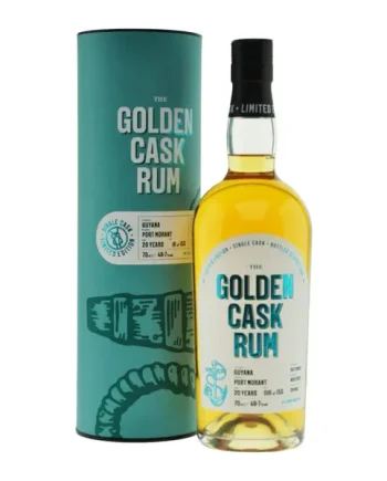 Golden Cask Rum- Guyana Port Morant 20 Year Old