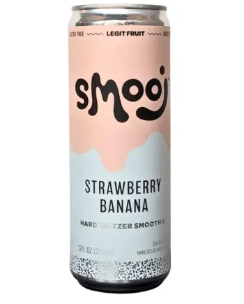 Smooj Strawberry Banana Hard Seltzer Smoothie 250ml (5%)