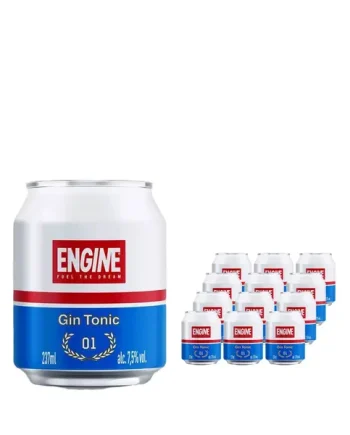Engine Gin & Tonic Premixed Cocktail Can Multipack, 12 x 237 ml