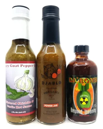 Hot Ones Hot Sauce Season 22 Da Bomb Beyond Insanity Pack (3 sauces)