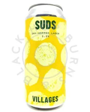 Villages Suds Dry-Hopped Lager 5.5% (440ml can)