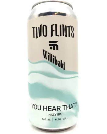 Two Flints x Fast Fashion x Willibald You Hear That? Hazy IPA 6.5% (440ml can)