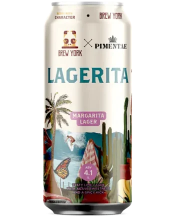 Brew York Lagerita Margarita Lager 440ml (4.1%)